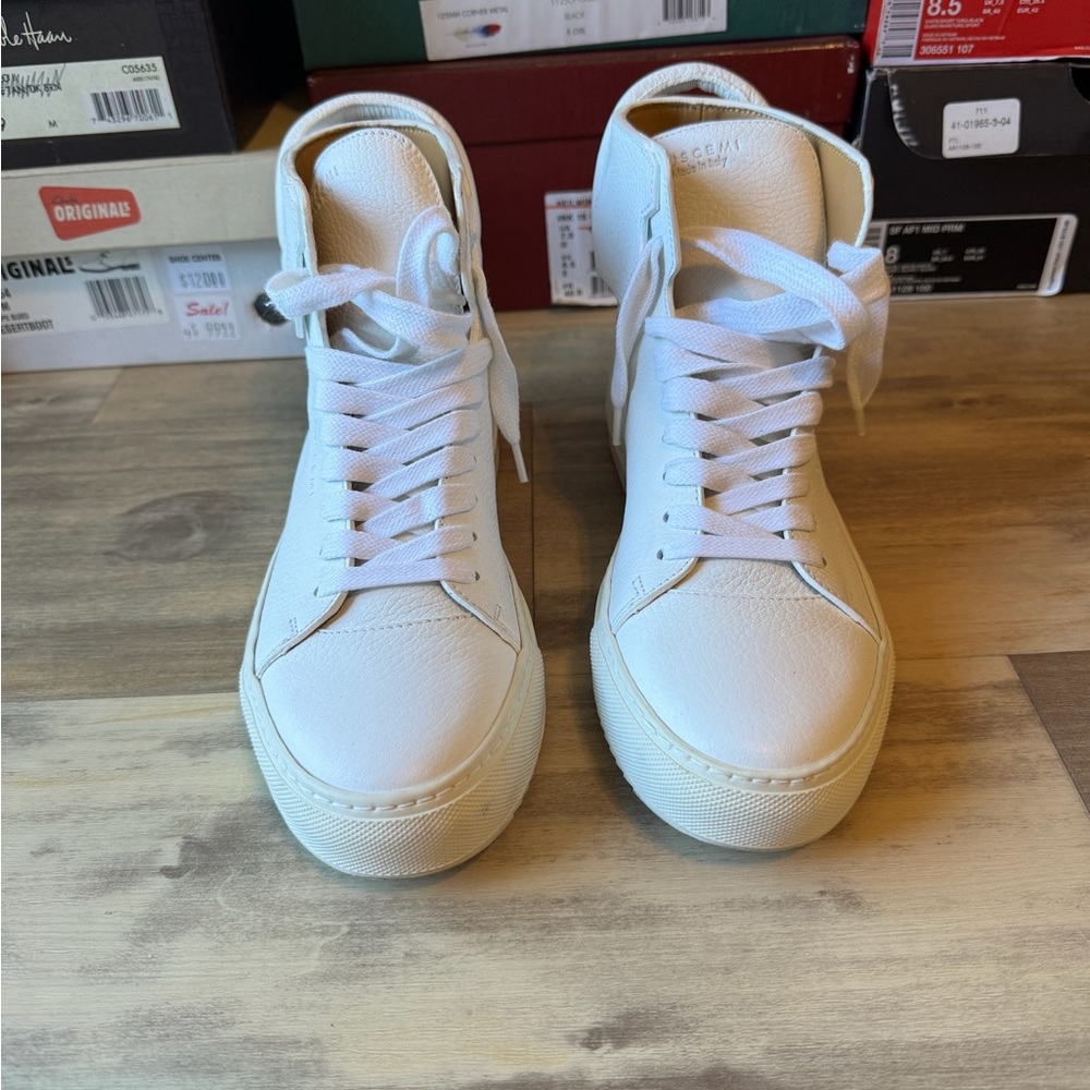 Buscemi classic high top sneaker. $140.